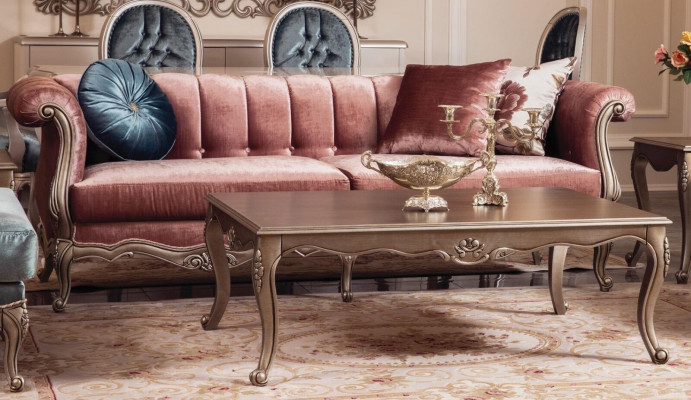 Sofa Couch Upholstery Three-seater Couches Classic Design 3-Seater Sofas Pink