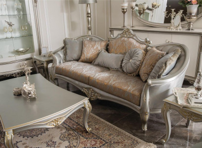 Couch Cushion Sofa Sofas 3-Seater Three-Seater Living Room Gray Velvet