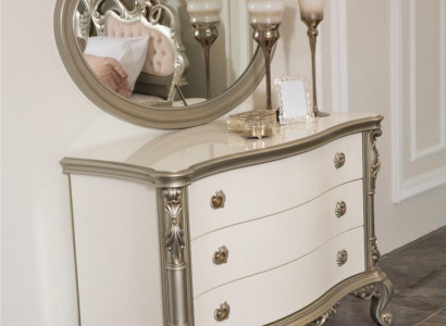 Luxury Dresser Furniture Sideboard Dressers Buffet with Mirror 2-piece Set New