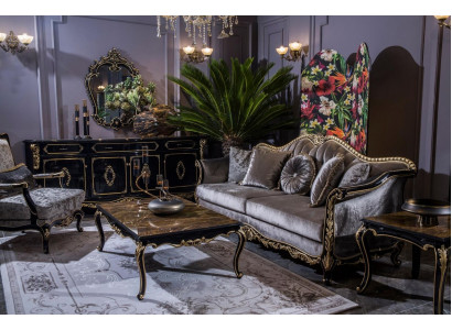 Sofa set sofa dresser side table coffee table armchair sofas set 5-piece.