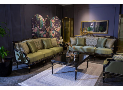 3+3+1 Seater Sofa Set Coffee Table Sofa Armchair Sofas Furniture Set 4pcs