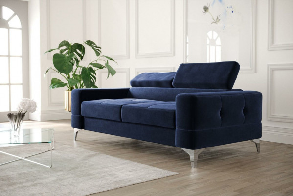 Two-seater leather sofa couch wood sofa upholstery sofa 2-seater fabric couches new