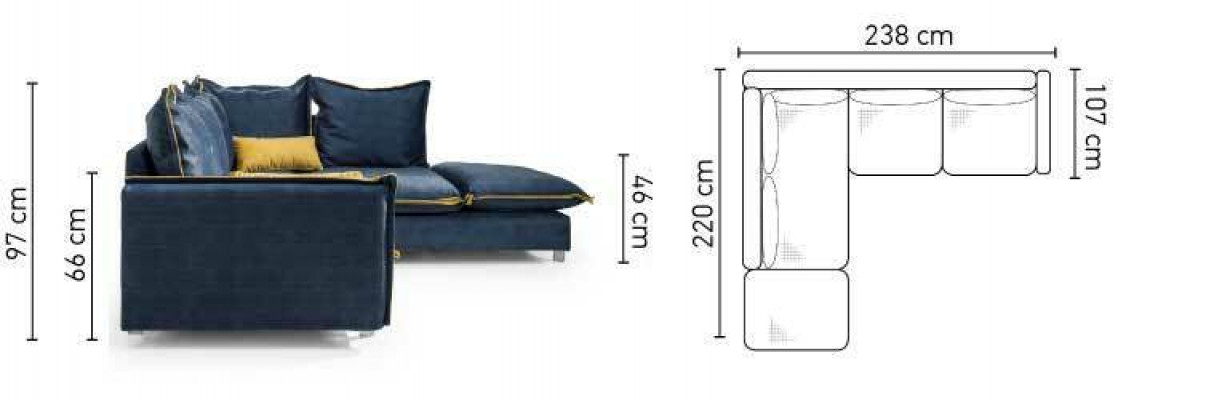 Beautifully designed corner sofa couch upholstery high-quality sofa corner Ecke