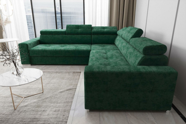 Living room textile leather luxury L-shaped modern corner sofa couch upholstery sofas new
