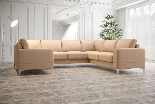 Living area upholstered corner sofa couch sofas new living room velvet corner sofa U-shape