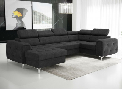 Living Area Design Corner Sofa Textile Couches Sofas U-Shape Sofa Couch Upholstery New
