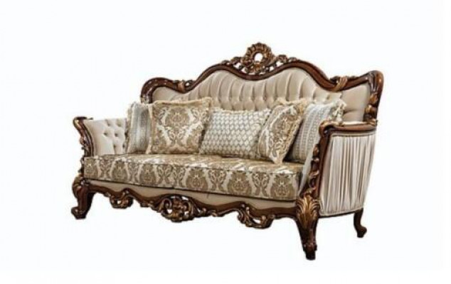 Chesterfield sofa set couch set with coffee table sofa upholstery 5-piece set.