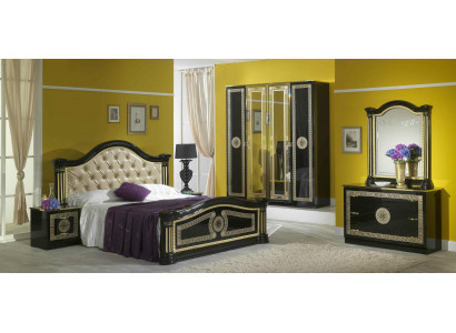 Bedroom set style modern bed nightstand dresser bed furniture 6-piece group new
