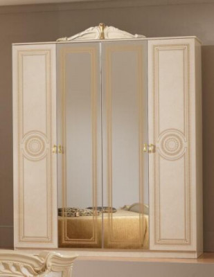 Bedroom set design modern luxury bedroom bed + 2x bedside table 6 pieces.