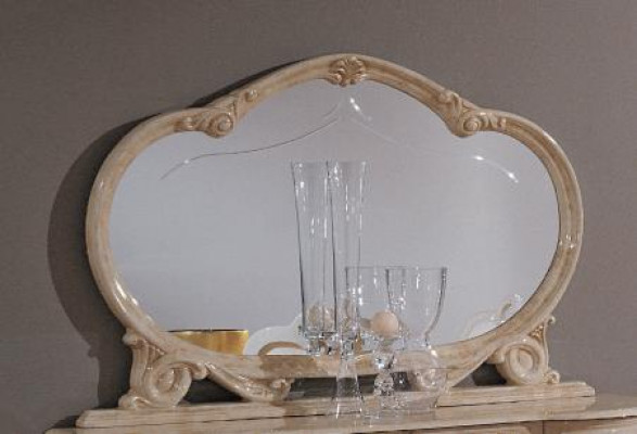 Luxury living-dining room set 2-piece suite table sideboard classic display cabinet table