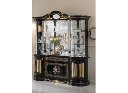 Display glass cabinet living room showcase vitrines Italian furniture wood