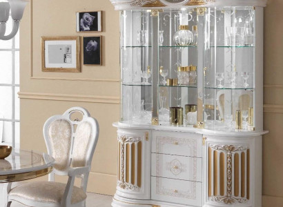 Italian luxury furniture XXL display cabinet sideboard glass designer cabinet new