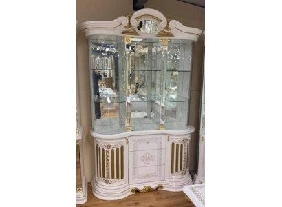 Display cabinet wood classic wooden display cabinets design living room glass