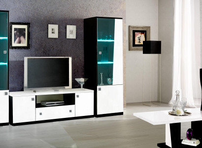 Modern living room wall cabinet sideboard RTV shelf walls cabinet 3-piece set new