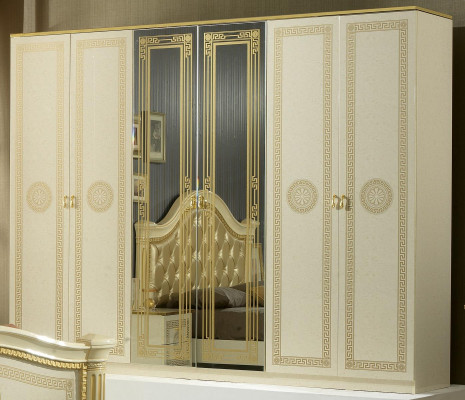Wardrobe Bedroom Closet Style Classic Cabinets Baroque Rococo New