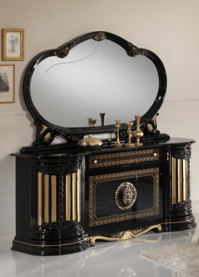Designer dresser sideboard side lowboard cabinet living room shelf luxury
