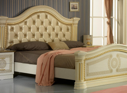 Bedroom bed Chesterfield double beds upholstery Chesterfield Baroque Rococo