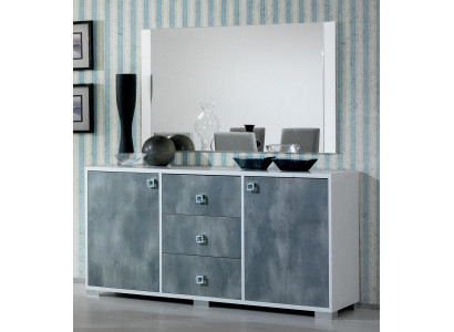 Modern dressers 2-piece set style: Modern dresser + mirror Italian furniture