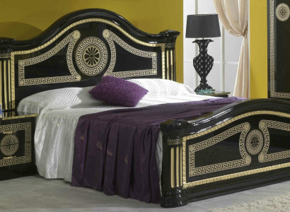 Bed Pillow Design Luxury Wood Double Hotel Beds Matrimonial Sleep Room Textile Gold