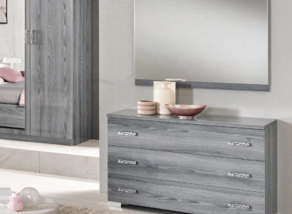 Chest of drawers wardrobe with mirror design furniture luxury furniture cloakroom 2-piece set new