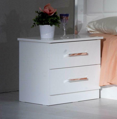 Design night table console metal gloss tables consoles bedroom side table