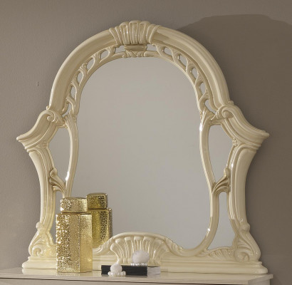 Console table dresser with mirror luxury furniture set console 2-piece. Made in Italy