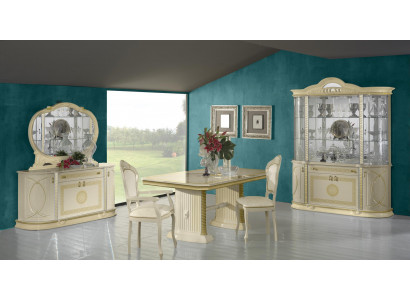 Dining room set showcase dining table suite table group 4-piece set complete baroque