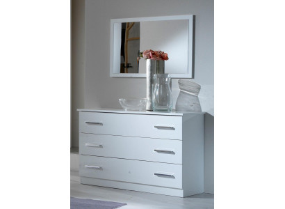 Mirror + dresser cabinet dressers sideboard bedroom set decor wood