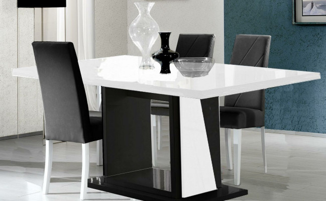 Modern dining table, tables, wooden table, dining room 140/180x90cm, extendable, new.