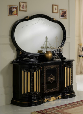 Mirror Stand Glass Italian Design Furniture Floor Mirror Sideboard Table New