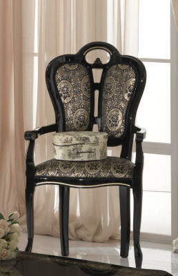 Wood chair, dining chair, designer textile, royal chairs, armchair, Italian furniture.