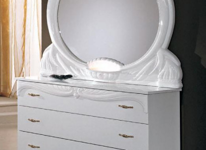 Mirror dresser cabinet sideboards bedroom set wood modern style new
