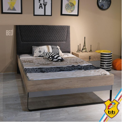 Bed youth room children's room design furniture beds bedroom brown