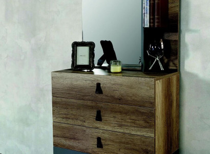 Dresser with Mirror Wood Modern Luxury Design Youth Room Dressers