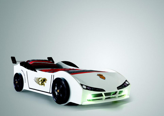 Race car bed mattress children's car bed children's room furniture