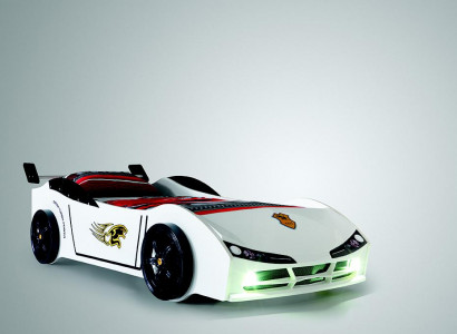 Race car bed mattress children's car bed children's room furniture