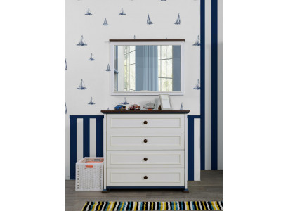Dresser with mirror drawers wood dressers youth room sideboard
