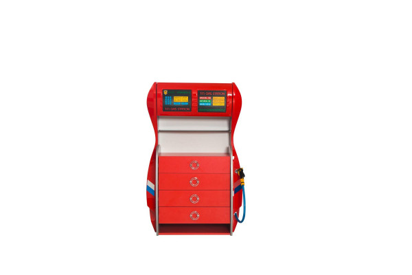 Dresser with drawers gas station children's room dressers furniture wood room