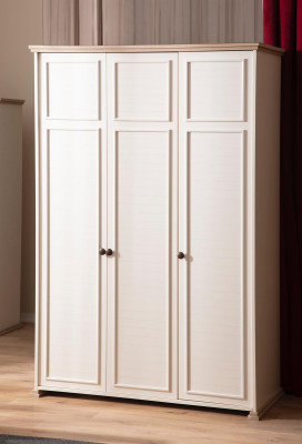 Wardrobe Beige Cabinet Children's Room Shelves Youth Children
