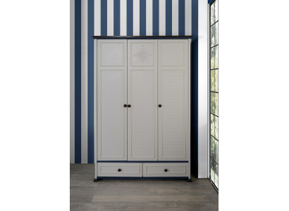 Wardrobe Wooden Cabinet Bedroom Youth Children Furniture Wood New