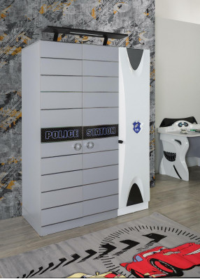 Wardrobe wooden cabinet closet furniture children's room cabinets