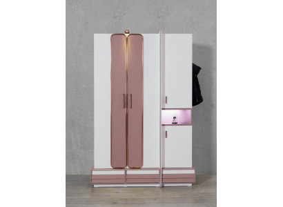Wardrobe Wood Luxury Furniture Design Girls' Nursery Pink New