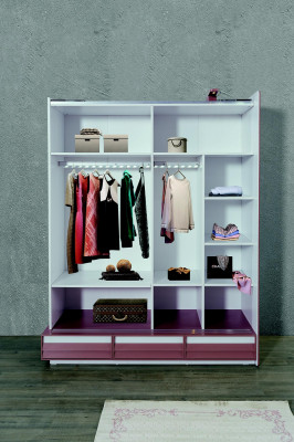 Wardrobe Design Furniture Children's Room White Wardrobe Bedroom