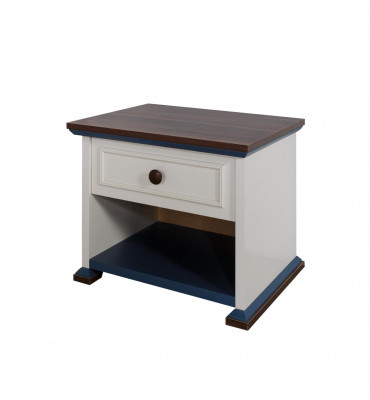 Youth room bed nightstand furniture wardrobe complete 3-piece set.