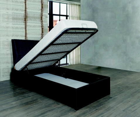 Modern youth room set bed nightstand table bedroom wall shelf 6-piece set.