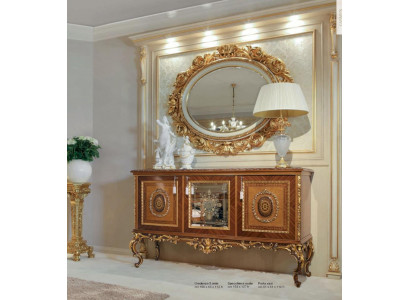 Luxury Sideboard Cabinet Gold Cabinets Wooden Living Room Furniture Wardrobe