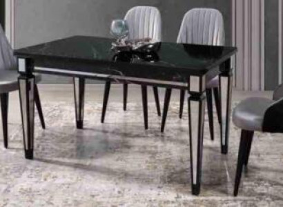 Table dining table furniture dining set dining set dining group table 4x chairs 5-piece set.