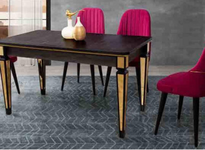 Dining table dining room furniture dining set dining group table 4x chairs 5-piece dining set.