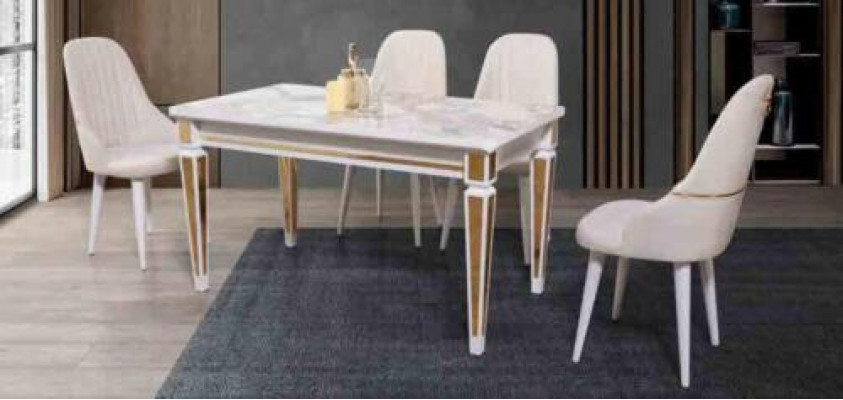 Dining table dining set dining room set seating furniture set dining room sets 4 chairs 5-piece set