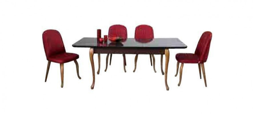 Dining Table Set Dining Suite Seating Furniture Set Dining Room Sets Dining Table 4 Chairs 5-piece.
